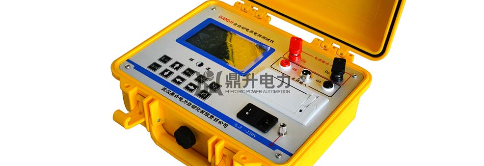 電容電橋測試儀操作面板