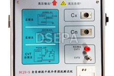 抗干擾介損測試儀操作面板（2）