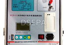抗干擾介損測試儀操作面板（3）