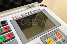 高壓開關動特性測試儀面板