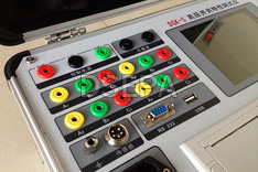 高壓開關動特性測試儀接線端子