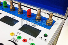 三相熱繼電器測(cè)試儀控制面板