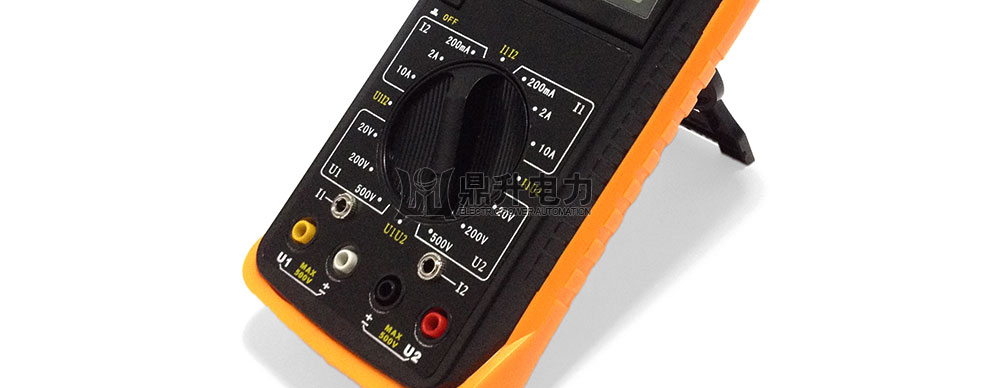 數字雙鉗相位伏安表操作界面