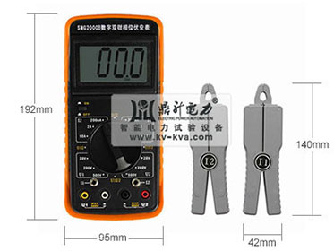 數(shù)字雙鉗相位伏安表