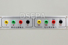 電線路異頻參數測試系統(tǒng)接線端子