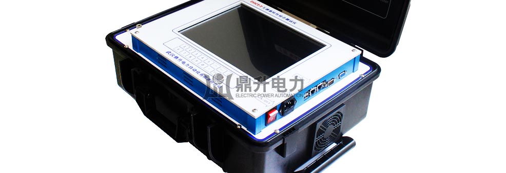 CT參數分析儀側面