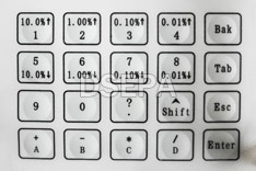 三相程控精密測試電源操作按鈕