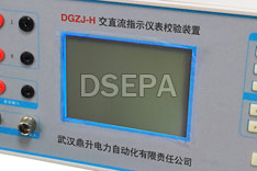 交流采樣校驗裝置屏幕