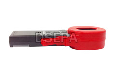 鉗形接地電阻測試儀側面