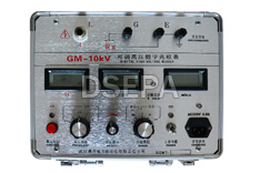 可調(diào)高壓數(shù)字兆歐表操作面板