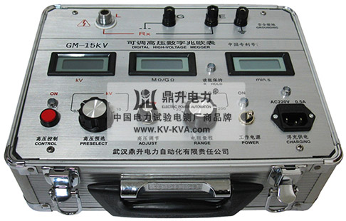 GM-15k可調(diào)高壓數(shù)字兆歐表