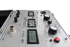 可調(diào)高壓數(shù)字兆歐表面板