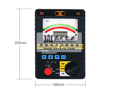 智能雙顯絕緣電阻測試儀