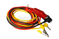 數字兆歐表測試線（紅黑黃）