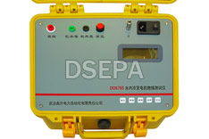 水內冷發電機絕緣測試儀操作面板