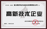 高新技術(shù)企業(yè)證書