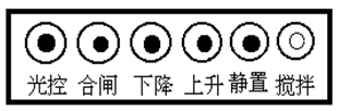 絕緣油介電強(qiáng)度測(cè)試儀測(cè)試時(shí)指示燈運(yùn)行過程圖