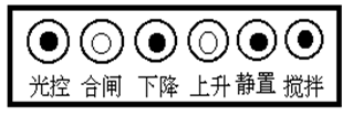 絕緣油介電強(qiáng)度測(cè)試儀測(cè)試時(shí)指示燈運(yùn)行過程圖