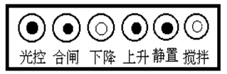 絕緣油介電強(qiáng)度測(cè)試儀測(cè)試時(shí)指示燈運(yùn)行過程圖