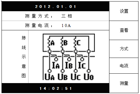 20A三通道直流電阻測(cè)試儀初始界面