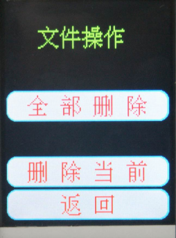 單相電能表現場校驗儀數據管理操作&mdash;記錄刪除界面