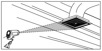 紅外測溫儀找出熱點或冷點圖
