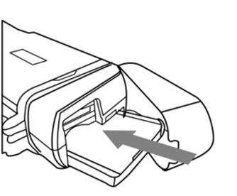 紅外熱成像儀插入電池圖