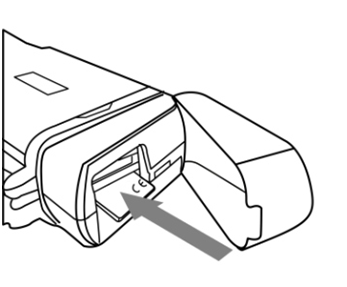 紅外熱成像儀插入SD卡圖