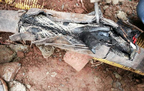 低壓電纜故障查找方法及測量結果