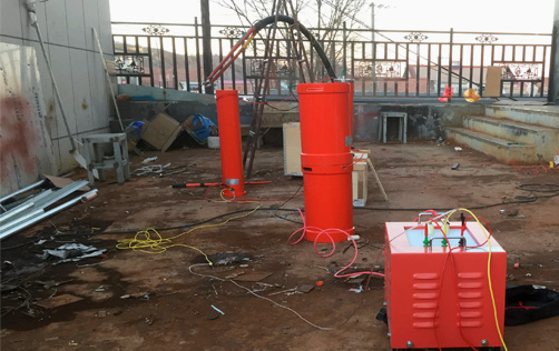 變頻串聯(lián)諧振現(xiàn)場(chǎng)試驗(yàn)