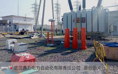 220kv串聯(lián)諧振試驗(yàn)裝置試驗(yàn)現(xiàn)場